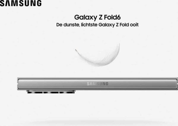 Samsung Galaxy Z Fold6 - 256GB - Silver Shadow