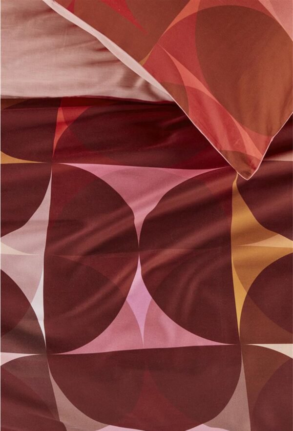 Beddinghouse Redwood dekbedovertrek - Rood - 240x200/220