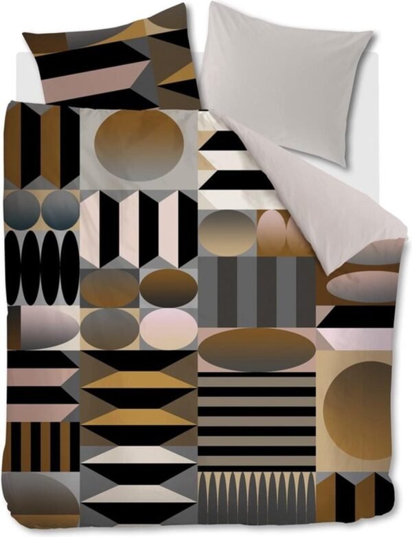 Beddinghouse At Night dekbedovertrek - Bruin - 240x200/220