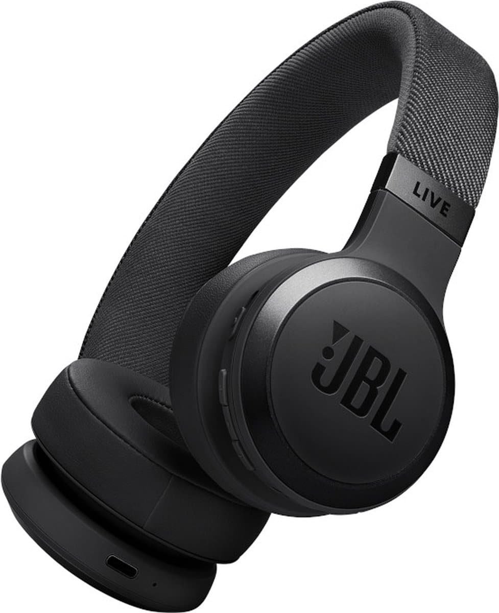 JBL Live 670NC - Noise Cancelling On-Ear Koptelefoon - Zwart
