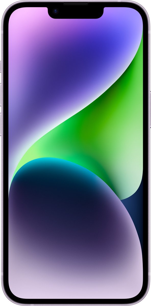 Apple iPhone 14 - 128GB - Paars – vooraanzicht