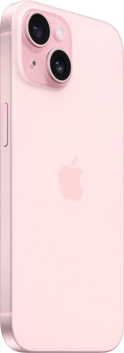 Apple iPhone 15 – 512GB – Roze – achteraanzicht