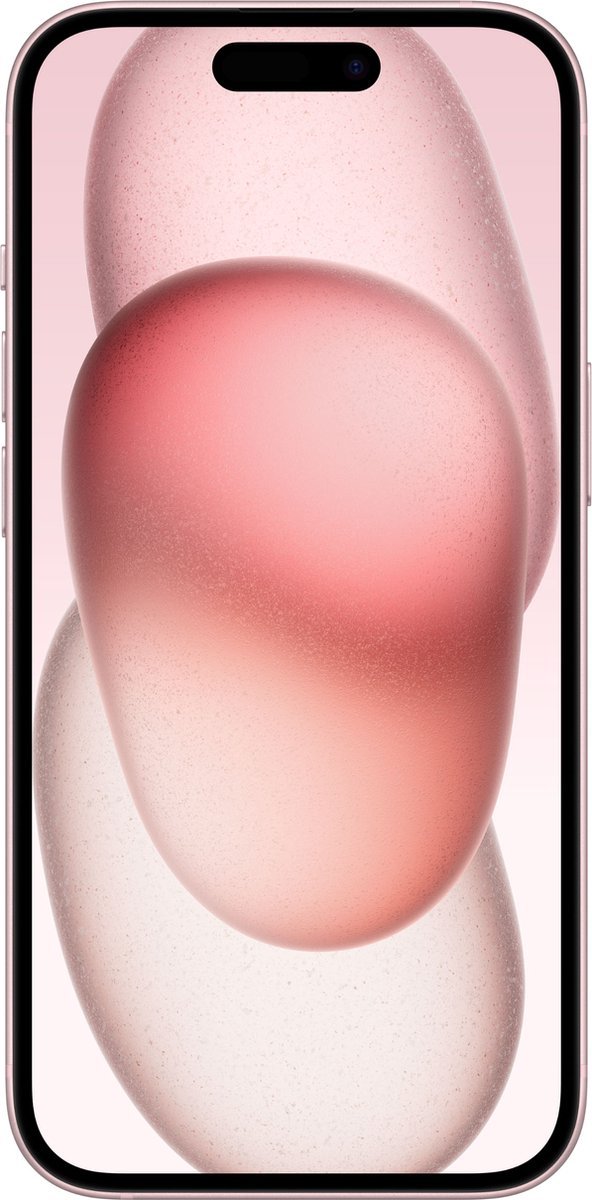 Apple iPhone 15 – 512GB – Roze – vooraanzicht