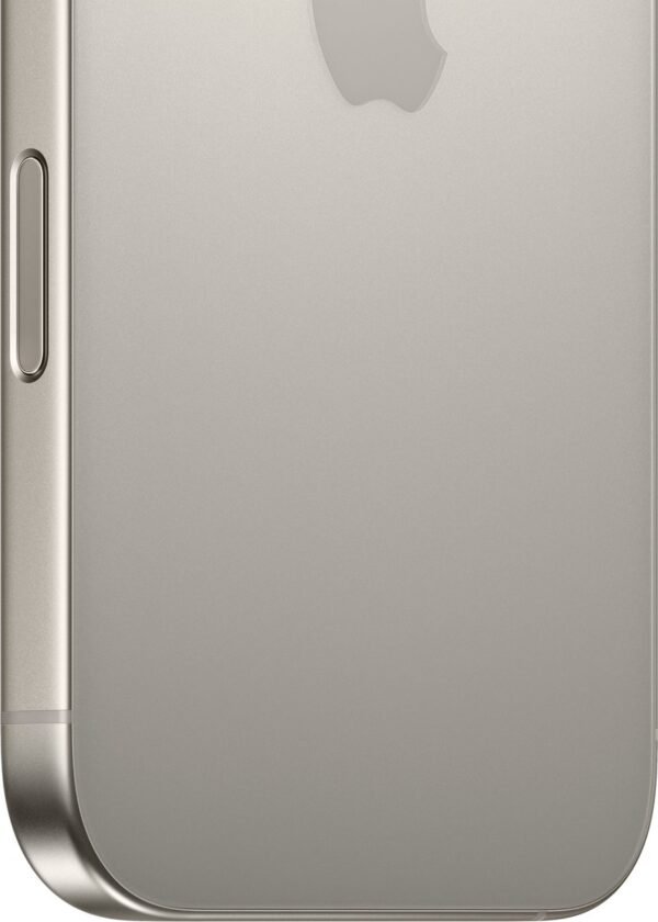 Apple iPhone 16 Pro - 256GB - Natural Titanium – achteraanzicht