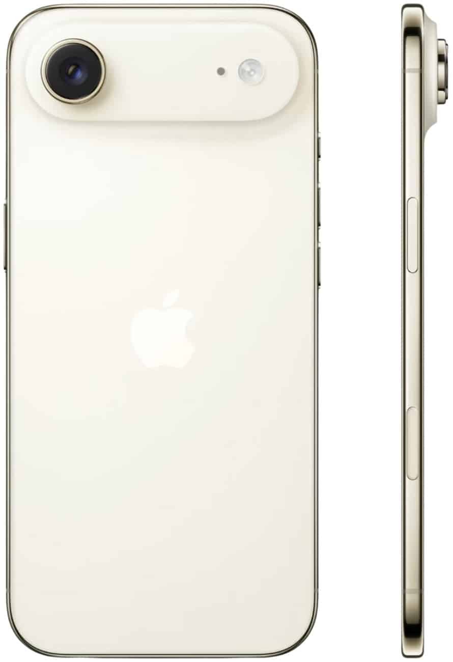 Apple iPhone Air - 256GB - Light Gold – achteraanzicht