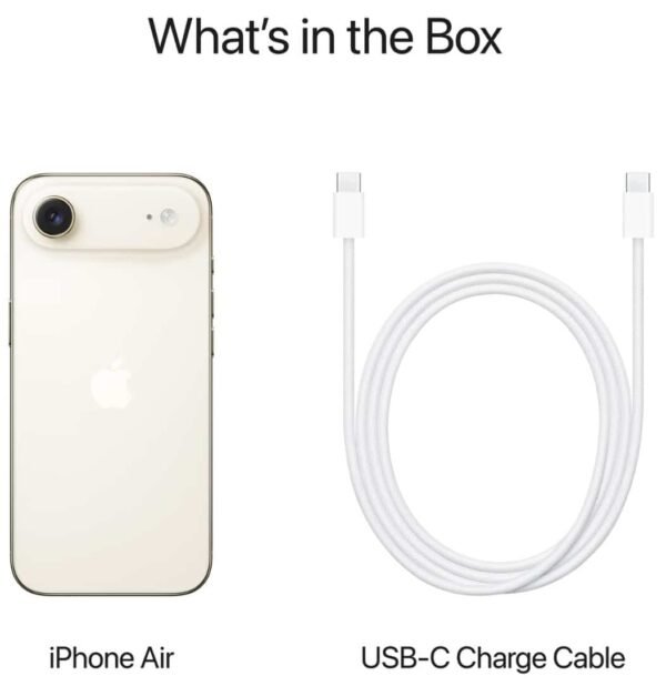 Apple iPhone Air - 256GB - Light Gold