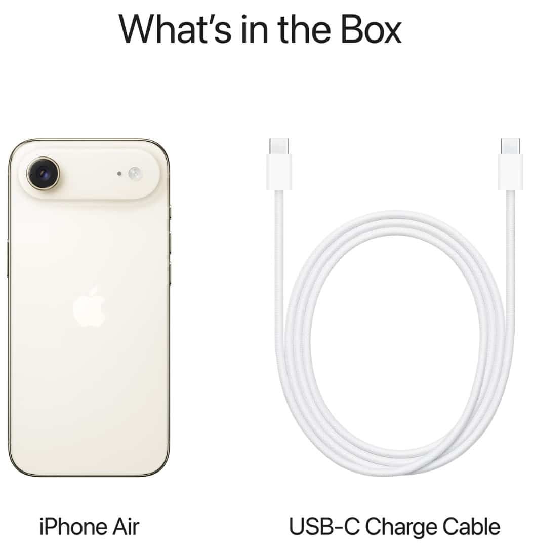 Apple iPhone Air - 256GB - Light Gold