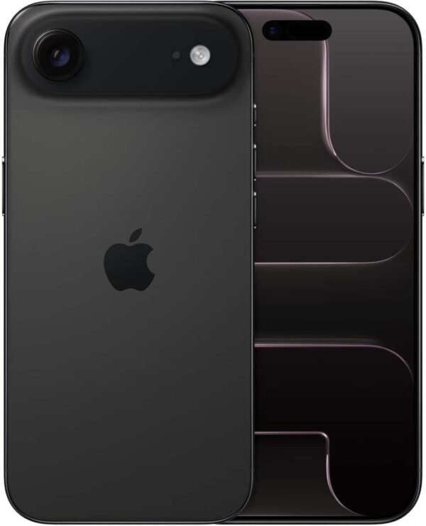 Apple iPhone Air - 1TB - Space Black – voor- en achteraanzicht