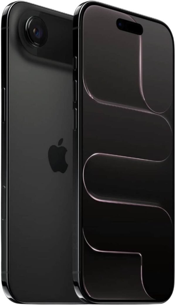 Apple iPhone Air - 1TB - Space Black – voor- en achteraanzicht