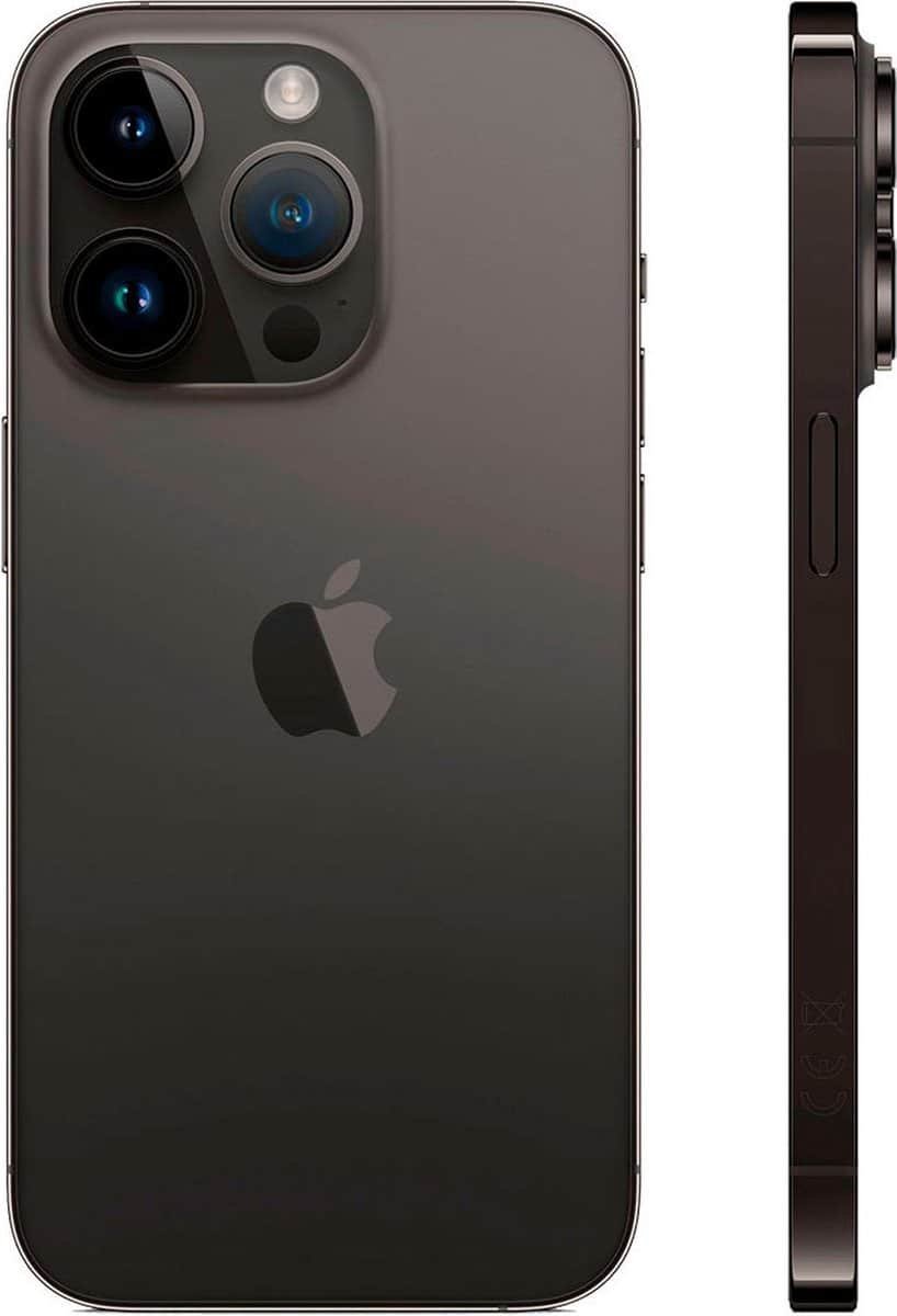 Apple iPhone 14 Pro - 128GB - Spacezwart – achteraanzicht