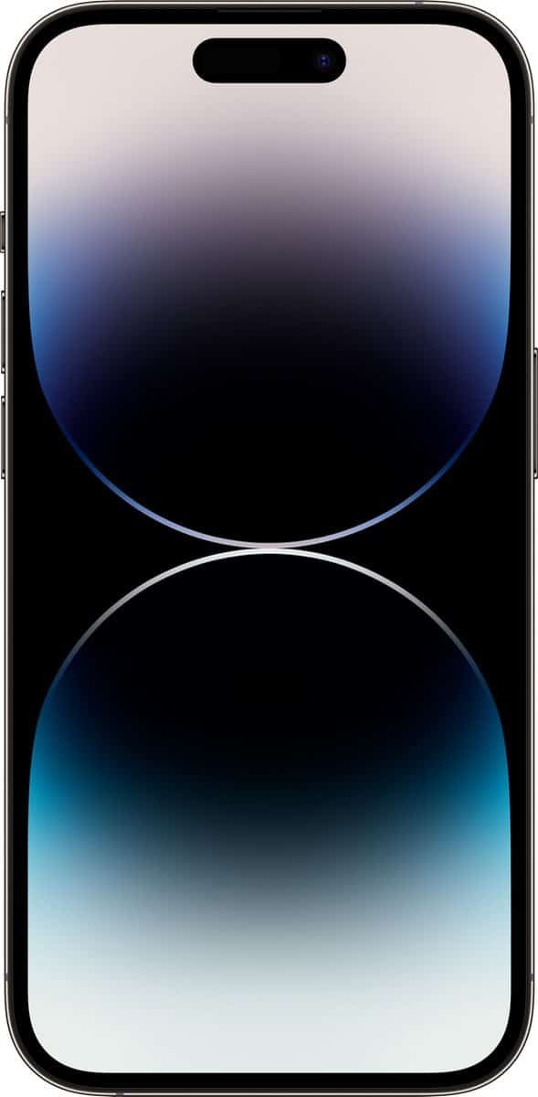 Apple iPhone 14 Pro - 128GB - Spacezwart – vooraanzicht