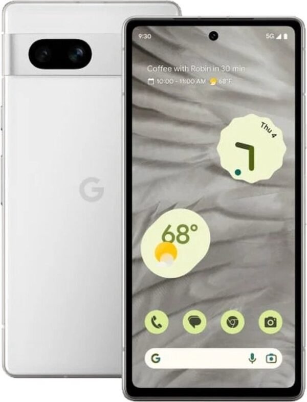 Google Pixel 7a - Smartphone - 128GB - Wit - Dual Sim