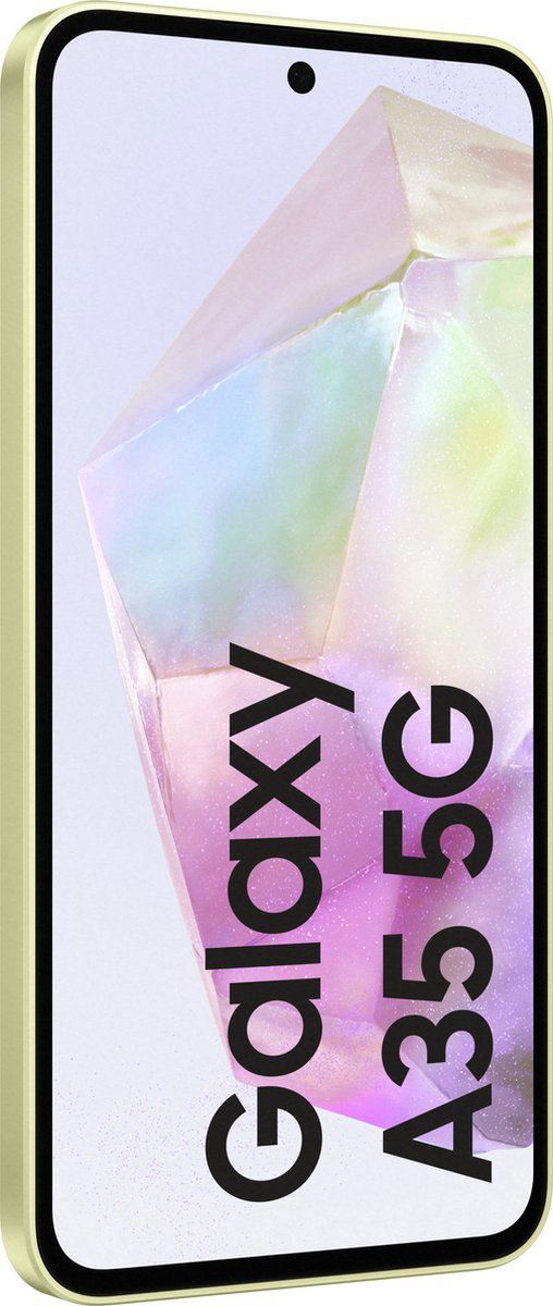 Samsung Galaxy A35 - 256GB - Awesome Lemon – vooraanzicht