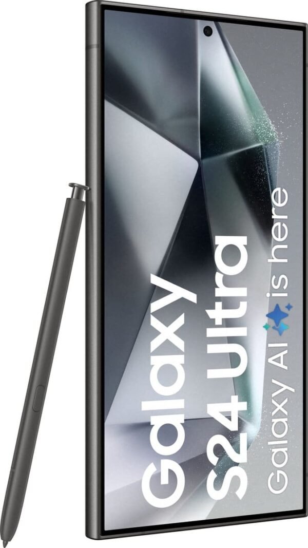 Samsung Galaxy S24 Ultra 5G - 256GB - Titanium Black – vooraanzicht