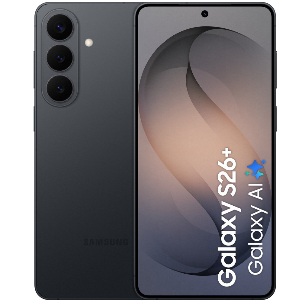 Samsung Galaxy S26 Plus - 512GB - Black – voor- en achteraanzicht