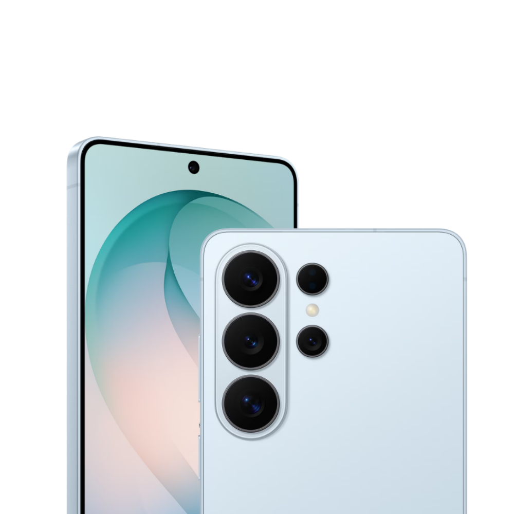 Samsung Galaxy S26 Ultra - 512GB - Sky Blue – voor- en achteraanzicht
