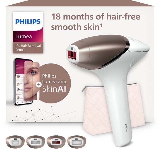 Philips Lumea IPL 9900 Series - IPL Ontharingsapparaat - BRI951/01