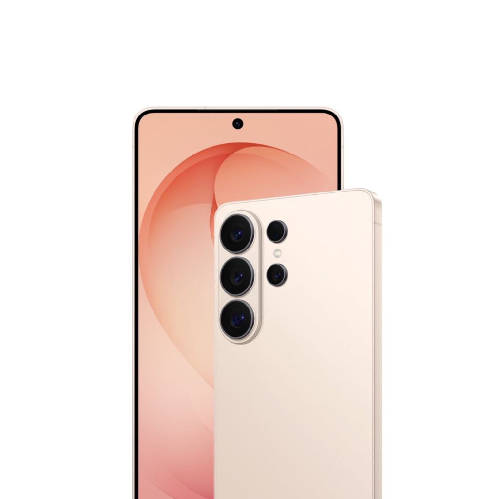 Samsung Galaxy S26 Ultra - 1TB - PinkGold – voor- en achteraanzicht