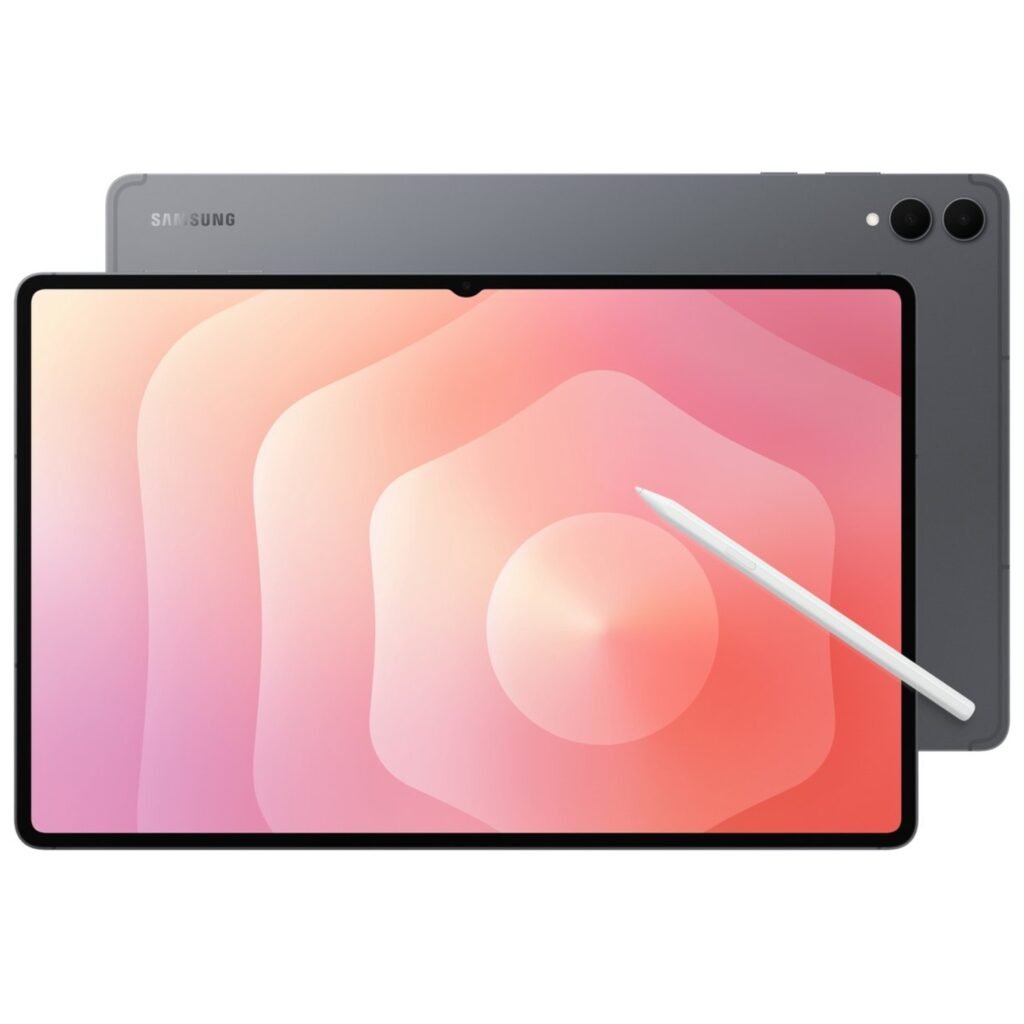 Samsung Galaxy Tab S11 Ultra - 5G - 1TB - Grijs – voor- en achteraanzicht