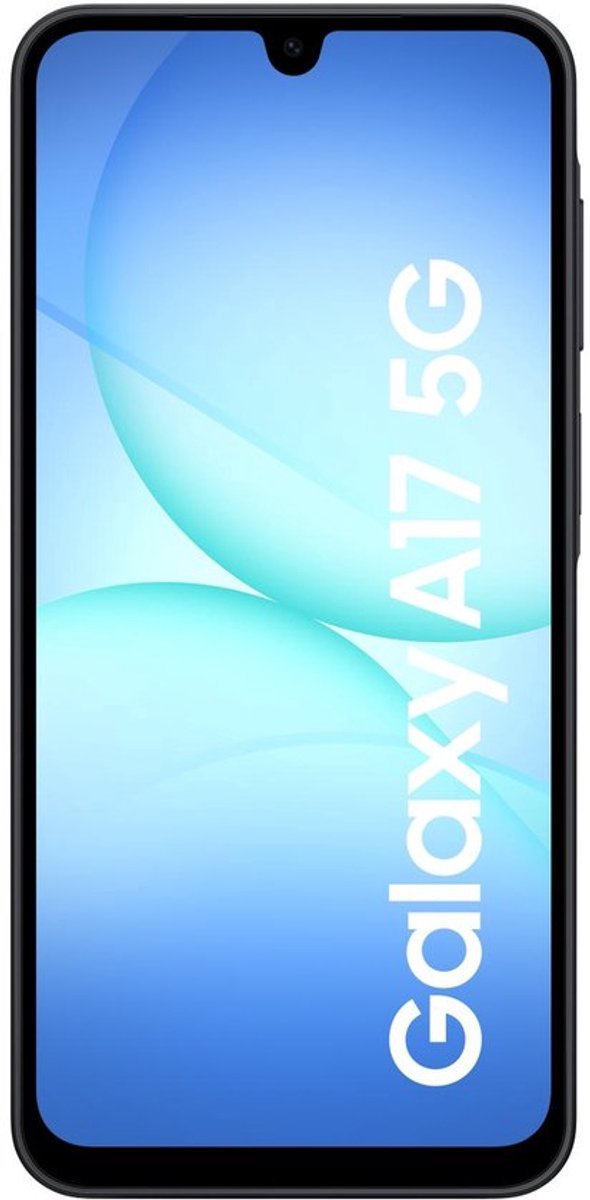 Samsung Galaxy A17 5G - 128GB - Zwart – vooraanzicht