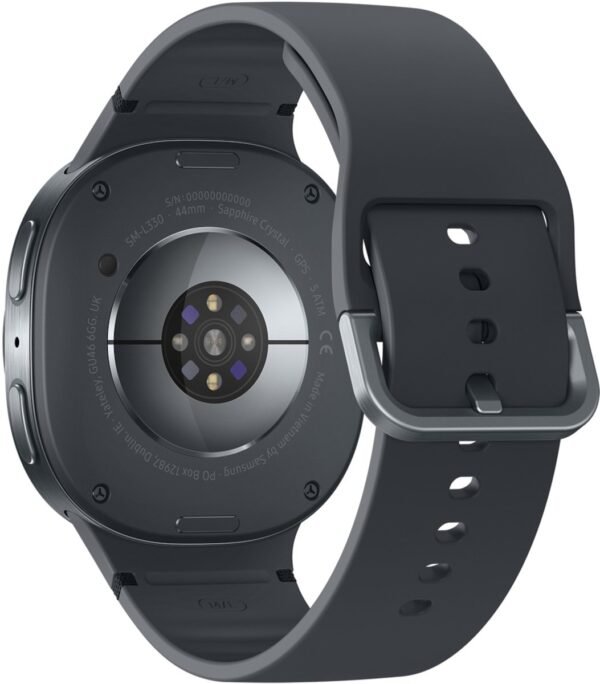 Samsung Galaxy Watch8 - smartwatch - 44mm - Graphite – achteraanzicht