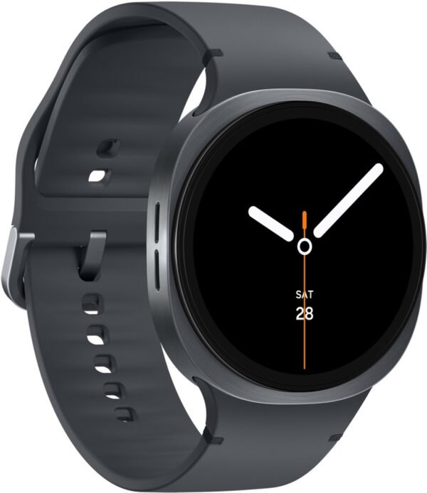 Samsung Galaxy Watch8 - smartwatch - 44mm - Graphite – vooraanzicht