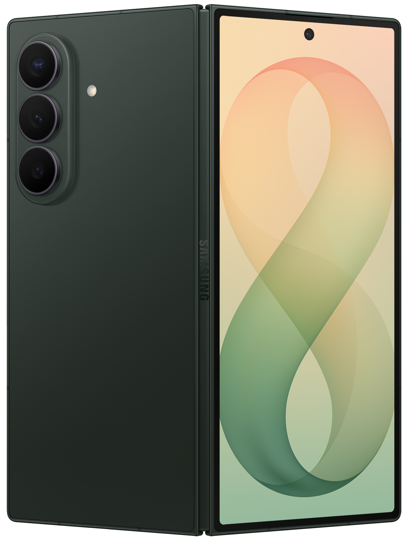 Samsung Galaxy Z Fold 8 Ultra 5G - 256GB - Green Shadow – achteraanzicht
