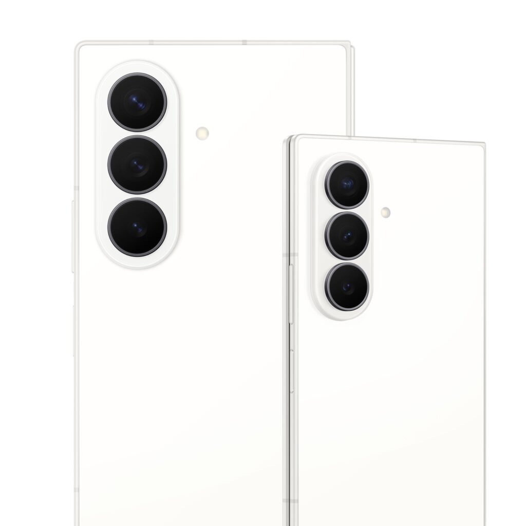Samsung Galaxy Z Fold 8 Ultra 5G - 256GB - Crème – achteraanzicht